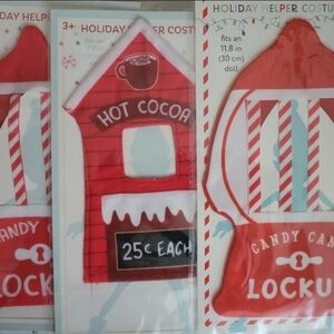 Target bullseye Holiday helper costume (elf on the shelf)